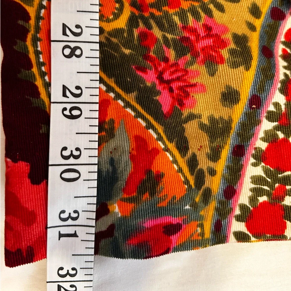 Women's Anthropologie Edme & Esyllte Easy As Pie Paisley Corduroy Dress BOHO 0